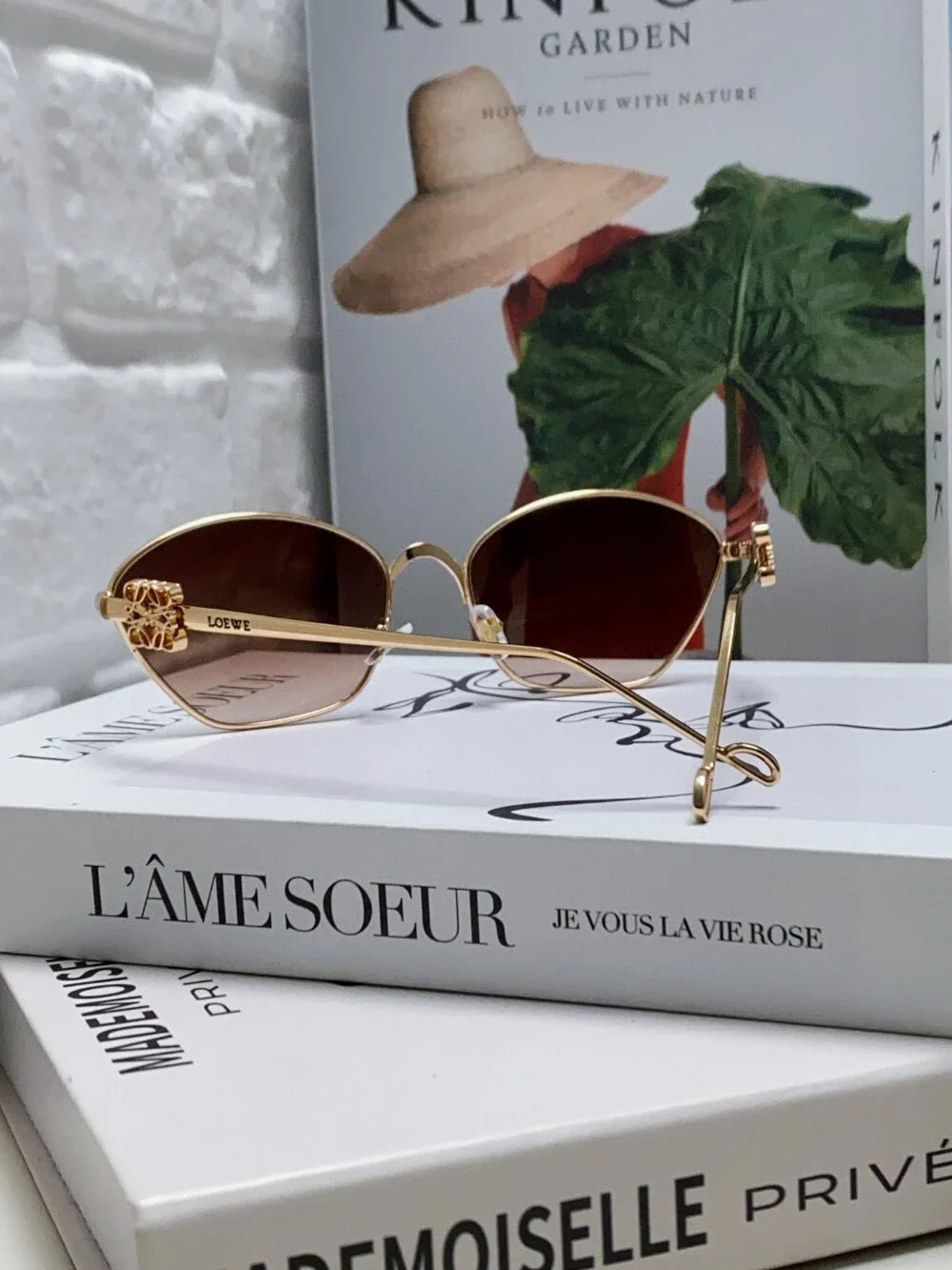 Loewe Metallic Hexagonal Sunglasses